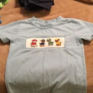 Smocked Paw Patrol Shirt